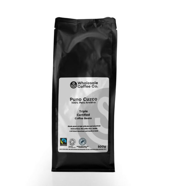 Triple Certified Coffee Beans 500g